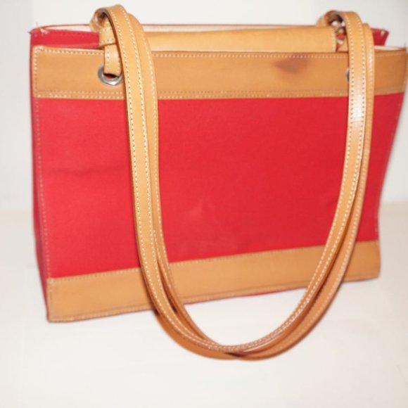 kate spade Handbags - Kate Spade Purse Hand Bags Red Tan